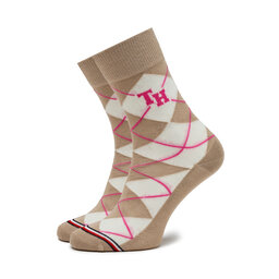 

Набір 2 пар високих дитячих шкарпеток Tommy Hilfiger 701224987 Sand/Pink Combo 002, Кольоровий