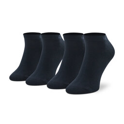 Boss Комплект 2 чифта дълги чорапи мъжки Boss 2p As Uni Cc Dark Blue 401