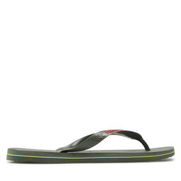 

В'єтнамки Havaianas Brasil Logo 41108500869 Green, Зелений