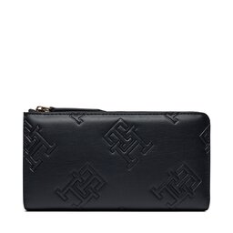 Tommy Hilfiger Velká dámská peněženka Tommy Hilfiger Th Central Cc And Coin Space Blue DW6