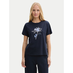 Tom Tailor Tom Tailor Marškinėliai 1045534 Tamsiai mėlyna Regular Fit