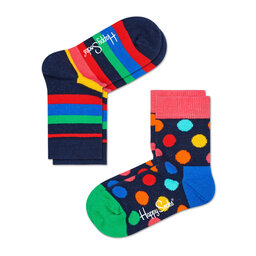 

Набір 2 пар високих дитячих шкарпеток Happy Socks KSTR02-6002 HAPPY SOCKS-KSTR02, Кольоровий