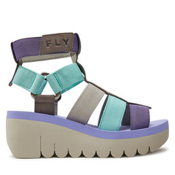 

Босоніжки Fly London Yufifly P145032006 Grey/Multicolor/Violet, Сірий