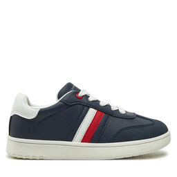 Tommy Hilfiger Snīkeri Tommy Hilfiger Stripe Low Cut Lace-Up Sneaker T3X9-33851-1269 M Tumši zils
