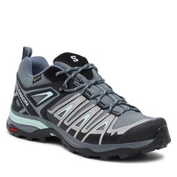 Salomon Bakancs Salomon X Ultra Pioneer GORE-TEX L47170200 Stormy Weather/Alloy/Yucca