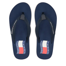 Tommy Hilfiger Pantoletten Tommy Hilfiger T3X8-34408-0058 Blau
