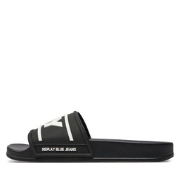 

Шльопанці Replay GMF1A.000.C0048S Black/White 008, Чорний