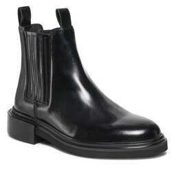 Calvin Klein Klassische Stiefeletten Calvin Klein Chelsea Boot Lth HM0HM00863 Ck Black BEH