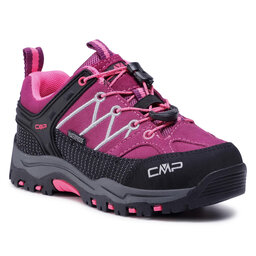 CMP Botas de montaña CMP Kids Rigel Mid Trekking Shoe Wp 3Q13244 Berry/Pink Fluo 05HF