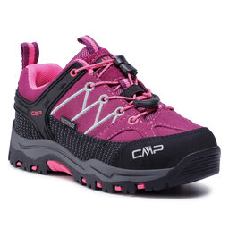 CMP Trekkingschuhe CMP Kids Rigel Mid Trekking Shoe Wp 3Q13244 Berry/Pink Fluo 05HF