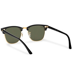 

Сонцезахисні окуляри Ray-Ban Clubmaster 0RB3016 Black/Green, Чорний