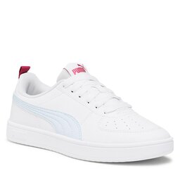 Puma Snīkeri Puma Rickie Jr 384311 21 Puma White-Icy Blue-Pinktastic