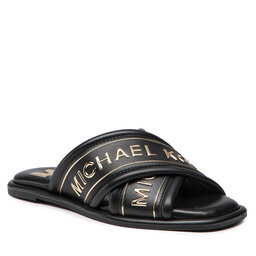 MICHAEL Michael Kors Παντόφλες MICHAEL Michael Kors Gideon Slide 40T2GDFA1L Black