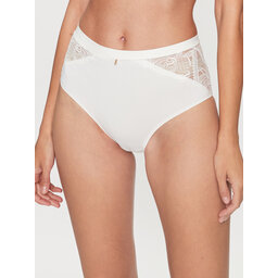 Chantelle Chantelle Klassischer Damenslip mit hoher Taille Orangerie C17Q80 Weiß
