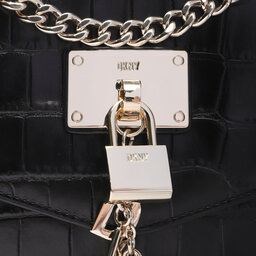 

Сумка DKNY Elissa Sm Flap Shoul R333PC81 Blk/Gold BGD, Чорний