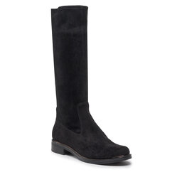 Caprice Kozačky ve vojenském stylu Caprice 9-25512-29 Black Stretch