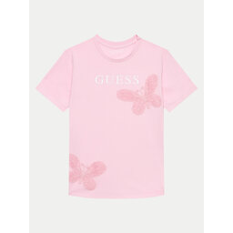 Guess Guess Футболка J4GI20 K8HM4 Рожевий Regular Fit