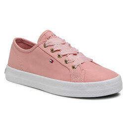 Tommy Hilfiger Πάνινα παπούτσια Tommy Hilfiger Essential Nautical Sneaker FW0FW04848 Soothing Pink TQS
