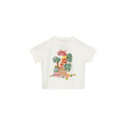 Original Marines Original Marines T-Shirt DFP3144CF Weiß Boxy Fit