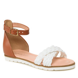 Flamingo Sandaler Flamingo F06000-0 M White/Brwon