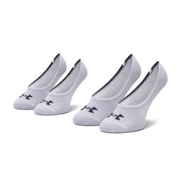 Under Armour Set di 3 paia di pedulini da donna Under Armour Essential Lolo Liner 1361148-100 Bianco