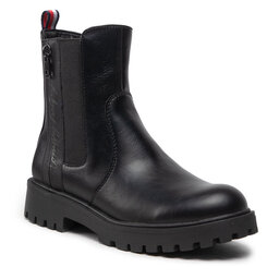 Tommy Hilfiger Ботуши Tommy Hilfiger Chelsea Boot T3A5-32390-1355 S Black 999