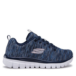 

Взуття Skechers Twisted Fortune 12614/NVBL Navy/Blue, Cиній