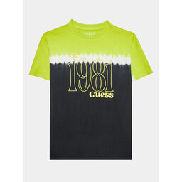 Guess Guess T-Shirt L3YI18 K8HM3 Grün Regular Fit