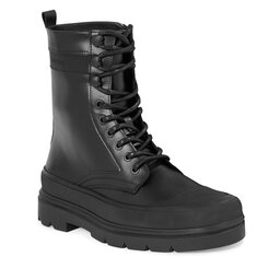Calvin Klein Gležnjače Calvin Klein Lace Up Boot High HM0HM01213 Ck Black BEH