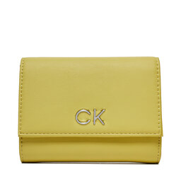 Calvin Klein Cartera grande para mujer Calvin Klein Re-Lock Trifold Md K60K608994 Citrus ZAV