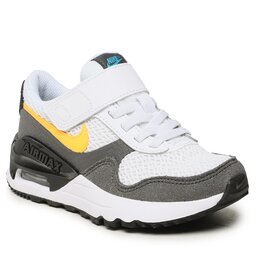 Nike Boty Nike Air Max Systm (PS) DQ0285 105 White/Laser Orange/Iron Grey