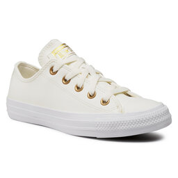 Converse Tenisky Converse Ctas Ox 568662C Egret/Gold/White