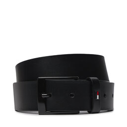 Tommy Hilfiger Cinturón para hombre Tommy Hilfiger Adan Leather 3.5 AM0AM12052 Black BDS