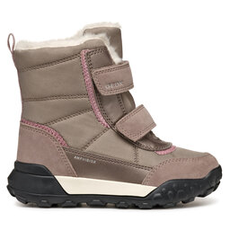 Geox Cizme de zăpadă Geox Trekkyup Abx J46M7E 0FU22 C5005 S Bej