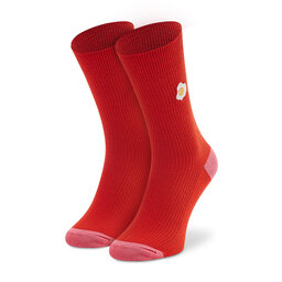Happy Socks Κάλτσες Ψηλές Unisex Happy Socks REEGG01-4300 Κόκκινο
