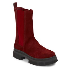 Tommy Hilfiger Chelsea Tommy Hilfiger Essential Suede Chelsea Boot FW0FW07489 Redwood Brown GNN