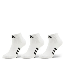 adidas Σετ 3 ζευγάρια κοντές κάλτσες unisex adidas Mid-Cut Socks 3 Pairs HT3450 Λευκό
