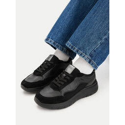 Geox Sneakers Geox D Plummery D65YNA 5422 C9999 Schwarz