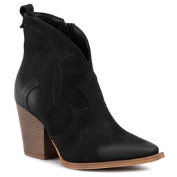 R.Polański Botas R.Polański 0987 Czarny Nubuk