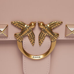 

Сумка Pinko Love One Top Handle Mini Light . AI 23-24 PLTT Cipria O81Q, Рожевий