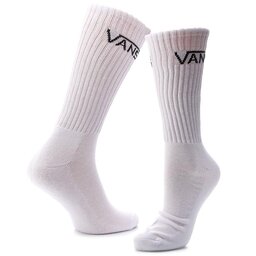 Vans Set de 3 perechi de șosete lungi pentru bărbați Vans Mn Classic Crew 9.5 VN000XSEWHT White