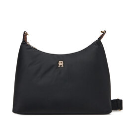 Tommy Hilfiger Torebka Tommy Hilfiger Popette Shoulder Bag AW0AW17937 Czarny
