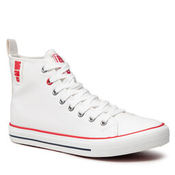 Big Star Shoes Bambas Big Star Shoes JJ174071 White/Red