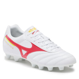 Mizuno Pantofi Mizuno Morelia Ii Club P1GA2316 White/Fcoral2/Bolt2 64