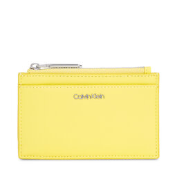 Calvin Klein Θήκη πιστωτικών καρτών Calvin Klein Ck Must Lg Cardholder K60K611933 Κίτρινο
