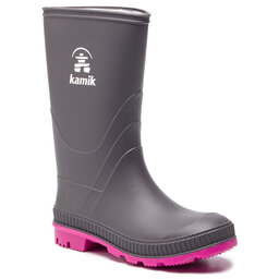 Kamik Gumicsizma Kamik Stomp EK4149 Chercoal Magenta