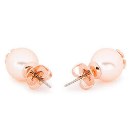 

Сережки Tory Burch Crystal Pearl Stud Earring 11165514 Rose/Rose Gold 657, Золотий