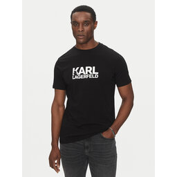 KARL LAGERFELD KARL LAGERFELD T-Shirt 755087 552235 Μαύρο Regular Fit