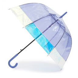 Esprit Ombrello Esprit Long AC 58684 Transparent Shiny Border Lolite