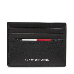 Tommy Hilfiger Puzdro na kreditné karty Tommy Hilfiger Central Cc Holder AM0AM13512 Čierna
